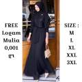 Ayda Dress Press Body Gamis Baju Brokat Kondangan Terbaru Bridesmaid Wedding 2024 Mewah Elegan. 