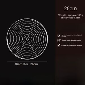 Large Size 304 Stainless Steel Steaming Tray Kitchen Steamer Pan Water Separation Steaming Rack Household Cooking Utensils