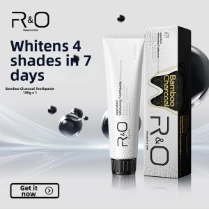 R&O | Activated Charcoal Whitening and Deodorizing Adult Toothpaste