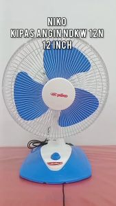 Niko NKDW12N Kipas Angin Dinding Tembok / Meja 2 in 1 - 12 inch - FREE ONGKIR Jabodetabek