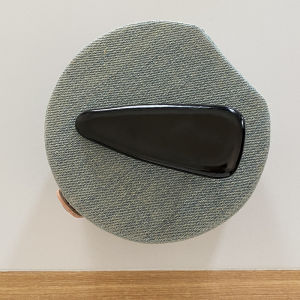 Busan Fashion Retro High Gloss PU Leather Edge Clip Hair Clips Waterdrop Duckbill Hair Accessories Side Bangs Hair Grips