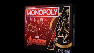 2018 Monopoly Marvel Avengers Hasbro E6504