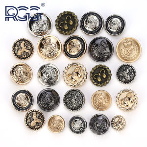 ย้อนยุค สไตล์อังกฤษ ปุ่มโลหะสไตล์วิทยาลัย Bee Knot Crown ขนาดใหญ่ เสื้อโค้ท ปุ่มผู้ชาย ชุดสูท เสื้อกั๊ก ซิป ปุ่มบิน