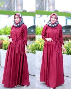 Gamis Anak Cewe Model FELISHA KIDS SET JILBAB KF Muslim Anak Perempuan BAHAN SHAKILA MIX TILE DOT