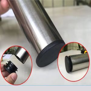 8 PCS Black Round Plastic Blanking End Cap Tube Pipe Inserts Plug Bung Insert Stopper For Chair Leg Pipe tapon tubo