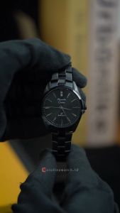 Jam Tangan Wanita Alexandre Christie Primo AC 1018 LHBIPBASL Black Dial Black Stainless Steel Strap