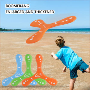 Children Soft Boomerang Oversized Thickened Three-leaf Cross Outdoor Toys Adult-kids Interactive Sports for Puzzle Decompression