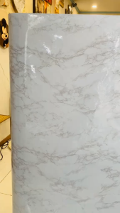 (HÌNH THẬT) Decal dán tường khổ lớn đá hoa cương dán bàn tủ tường trang trí sẵn keo