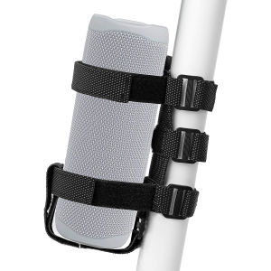 1PC Adjustable Portable Speaker Mount for Bike Golf Cart Boat Railing - Universal Holder for Most Bluetooth Wireless Speakers