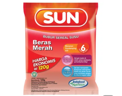 SUN Bubur Bayi Ekonomis Beras Merah 120 g