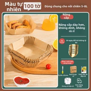 SIVASS | Giấy chuyên dụng cho nồi chiên không dầu giấy thấm dầu cho lò nướng điện
