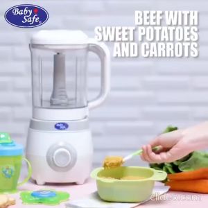 Baby Safe Food Maker 6in1 LB012 / memasak / pembuat makanan / MP ASI / blender / ditekankan / menghangatkan