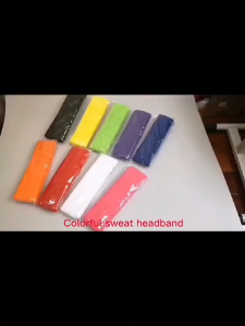 3pcs Sweat Absorbent Headband Wristband Set Hight-Elasticity Breathable Protection Wrist Headband turban For Running Fitness Yoga Sports