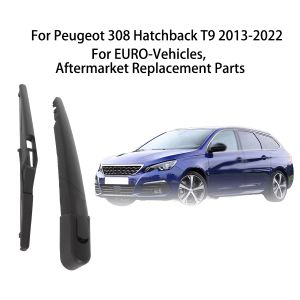 Rear Windscreen Wiper Arm Blade For Peugeot 308 Hatchback T9 2013-2022 Set