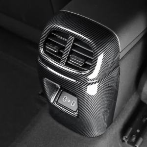 Car Interior Rear Air Vent Decorative Frame Cover Shift Extension Frame ABS for Hyundai Elantra CN7 / CN7 N Trim Accessories