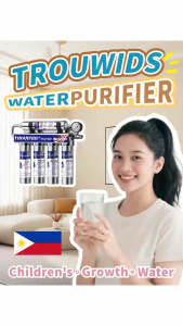 TROUWIDS Water Filter PP Cotton Water Filter Fit 5 Stage Stainless Steel Water Purifier