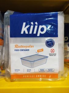 Thinwall KIIP Food Container / Kotak Makan Persegi panjang Semua ukuran