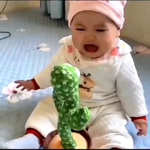 120 Songs Tik Tok Electric Cactus Dancing Cactus Plush Cactus Toy Early Childhood Education Kids Birthday Gift