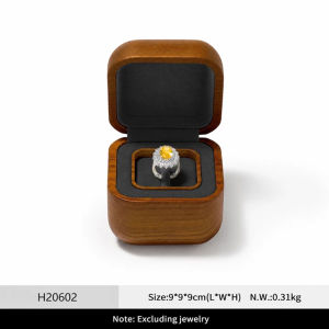 Oirlv | Oirlv Large Wooden Jewelry Box Wedding Ring Box High-end Jewelry Rings Organizer Box Proposal Ring Box Ladies Gift Package Case