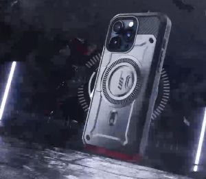 SUPCASE Unicorn Beetle Pro Mag Case for iPhone 15 Pro 6.1 inch Compatible with MagSafe Full Body Rugged Case with Built-in Screen Protector & Kickstand & Belt-Clip