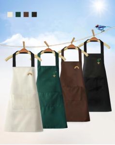 YHOME Apron Waterproof Celemek Masak Dapur Pria Wanita / Celemek Masak Dapur Barista Pria Wanita Waiters Coffee Original Y233
