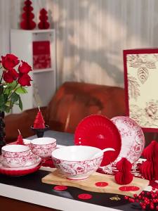 CAROTE | Glazed Porcelain Dinnerware Set For Gift