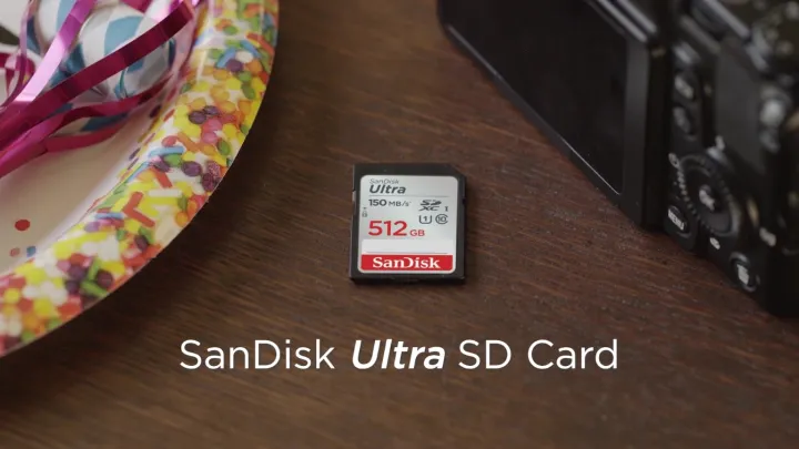 SanDisk Ultra® SDHC™ and SDXC™ UHS-I Card (32GB/ 64GB/ 128GB/ 256GB)