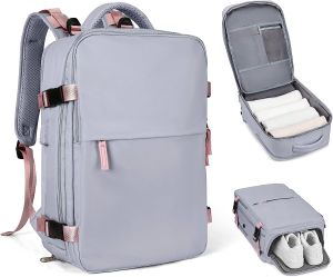 Womens Laptop Backpack 16 inches Expandable Large capacity Waterproof Travel backpacks outdoor Sports Luggage bag