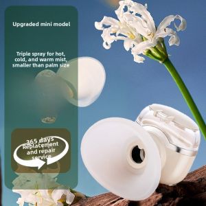 Portable Mini Facial Hydrator Steam Eye Rejuvenator Cold Hot Spray Handheld Moisturizer Large Fogging Humidifier Beauty Device