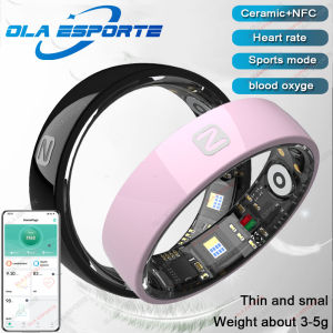 Smart Ring Multifunction NFC Access Control 5ATM Waterproof Smartring Health Sleep Monitor Heart Rate Men Women Sports Ring 2025