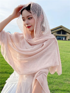 Pouie | Retro Versatile Lace Scarf Spring and Autumn