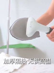 Ironging Glove Anti Steam Hand-Held Mini Ironing Pad Sleeve Ironing Board Holder Heat Resistant Glove Steam Iron