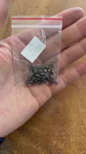 DNDYUJU 10 Chiếc Đồng Thau Ba Chiều Cán Xoay Câu Cá Kết Nối Đồng Fishhook Giải Quyết Phụ Kiện