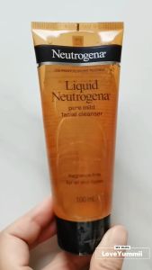 1 หลอด นูโทรจีนา ลิควิด เจลล้างหน้า สูตร ปราศจากน้ำหอม Neutrogena Liquid Fragrance Free Pure mild