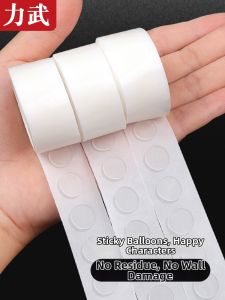liwu | Wall-safe Transparent Adhesive Dots Decoration Supplies