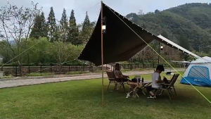 (Ready Stock) Ultralight Weight Flysheet flysheet camping Waterproof Groundsheet Camping Tarp Alas Tent Bumbung Khemah