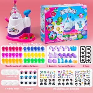 FUZAO | Magic Balloon Sticker Inflator DIY Toy for Girls 6 Years Old