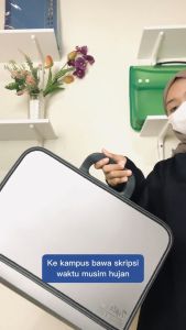 Topla Tas Reseleting Dokumen Bag 5858 - Tas Dokumen Berkas Kantor 14 INCH Multifungsi - Anti Air, Bahan Plastik PP Berkualitas