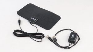MURAH READY Antena TV Digital DVB-T2 4K Penguatan Tinggi 25 dB Pola Laba-laba - Hitam