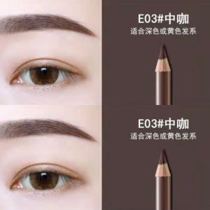 Eyebrow Pencil Long-lasting Waterproof Sweatproof Easy to Color Natural 3D Eyebrow Drawing Non-fading Elderly Version