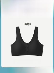 DREAM TIME | Maternity Bra Front Clasp Seamless Vest Style No Steel Ring Middle Aged Women Summer Thin Large Size Bra Underwear For Mothers