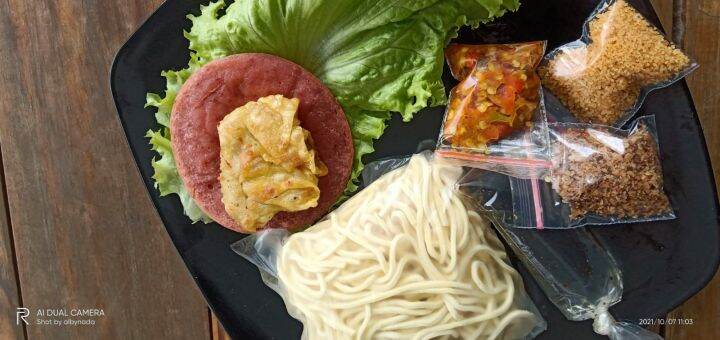 [isi Dua] Mie Bledek Frozen Mie Setan Pedas Mie Ayam Mie Iblis Sambal