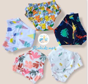 Quần Bỏ Bỉm Vải Riokids Chống Hăm Dành Cho Bé