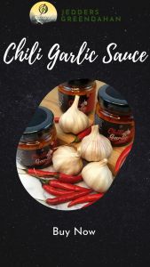 Greendahan Chili Garlic in Extra Virgin Coconut Oil 4oz - Keto Low Carb Friendly