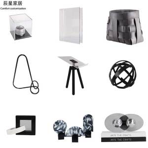 Modern Minimalist Chinese Style Feather Screen Decorative Sculpture Metal Abstraction Entrance Living Room Decorations