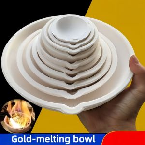 High Temperature 1500°C Crucible - Gold Silver Platinum Melting Bowl for Jewelry Making Tool