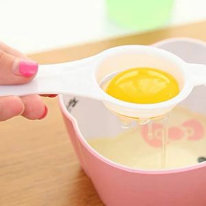 Egg Yolk Separator Egg White Yolk Sifting Holder Egg Divider Kitchen Accessory Alat Pemisah Telur Kuning 蛋黄分离器 KT-EGG/SPLT