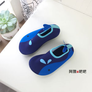 Childrens Beach Shoes Baby Seaside Non-Slip Anti-Cut Quick-Drying Snorkeling Swimming Shoes Boys and Girls Diving Beach Socks Soft Shoes