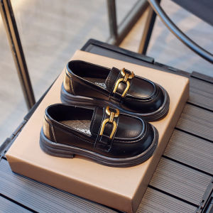 2026 New Fashion Stylish Childrens Shoes Soft Bottom for Spring Autumn New Style leather Princess Breathable Shoes Kids