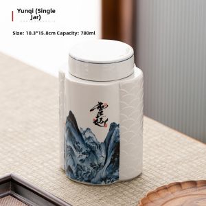 Vintage Ceramic Tea Storage Jar